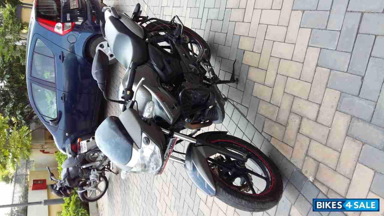 Grey TVS Apache RTR 160