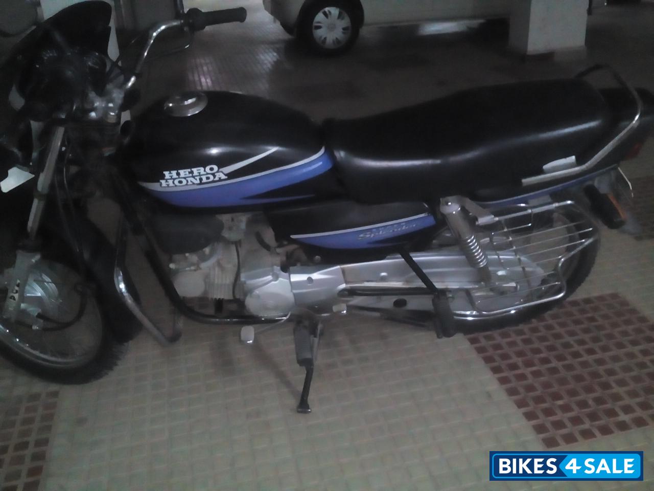 Black Blue Hero Super Splendor