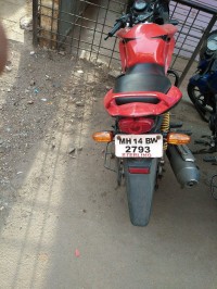 Red Honda CBF Stunner