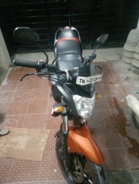 Fiery Orange Yamaha FZ-S