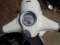 White Vintage Scooter Lamby 150