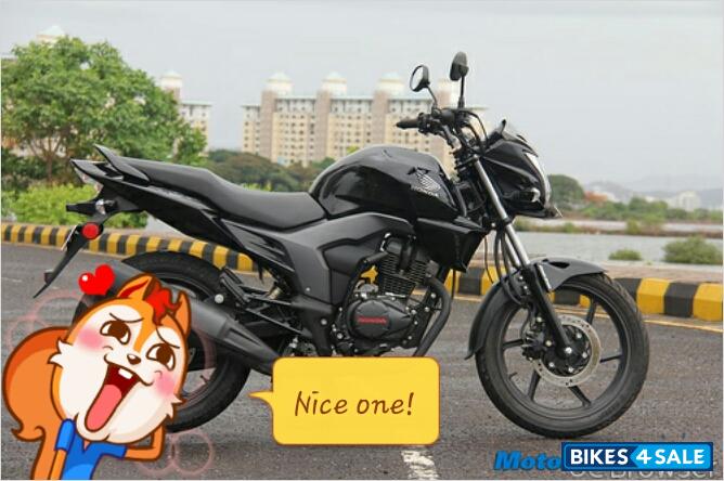 Black Honda CB Trigger Black Honda CB Trigger