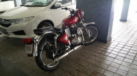 Cherry Red Royal Enfield Bullet Electra