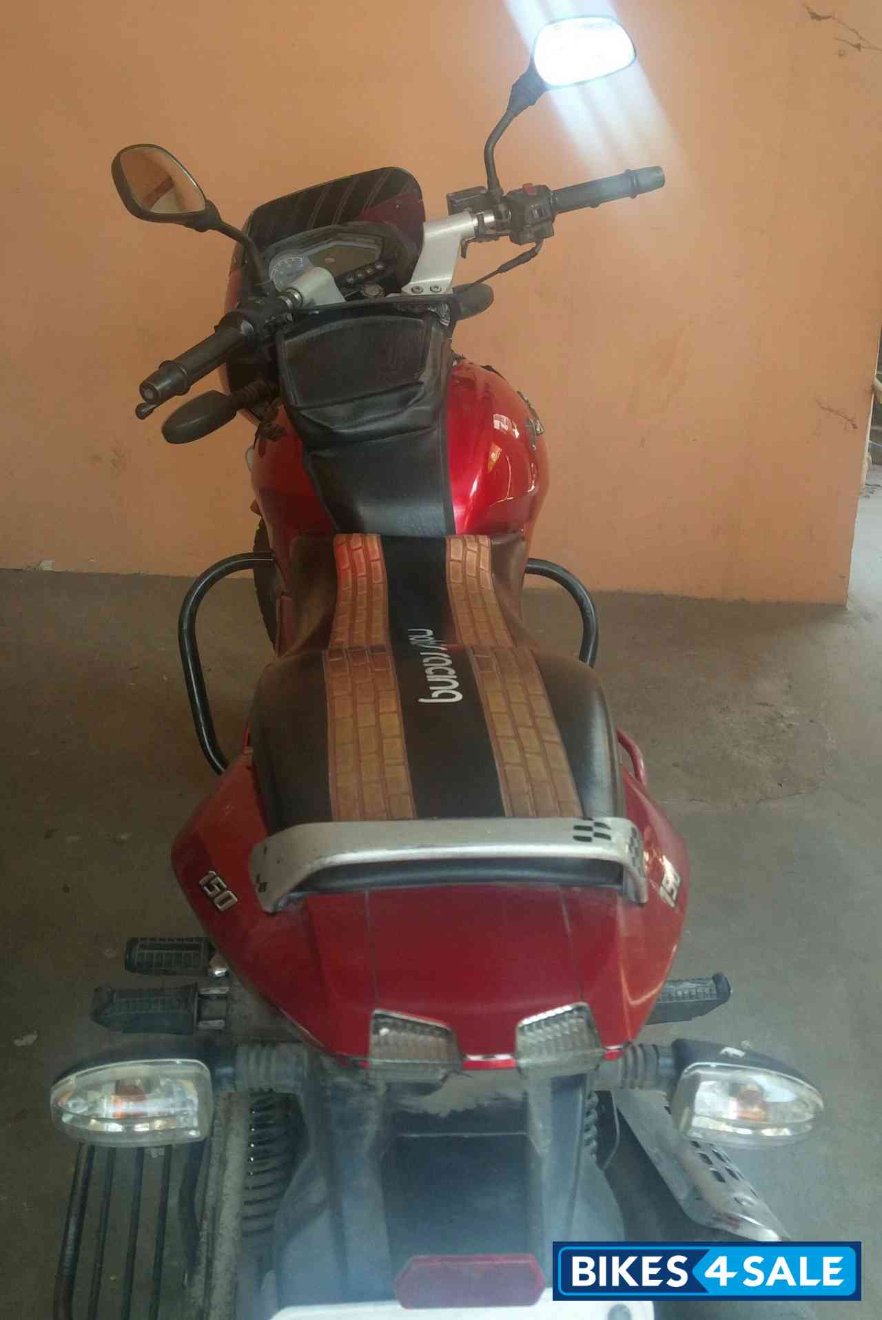Red Bajaj Pulsar 150 DTSi