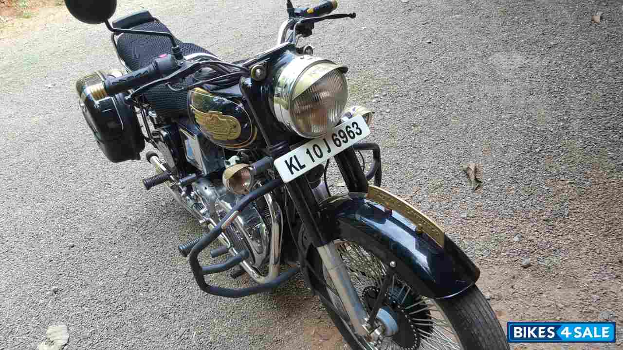 Black Green Royal Enfield Bullet Diesel Taurus