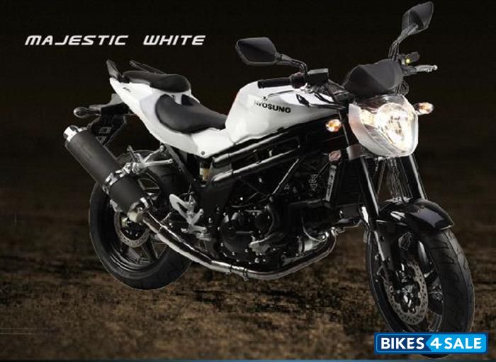 White Hyosung GT650N