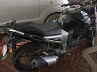 Black Yamaha FZ16