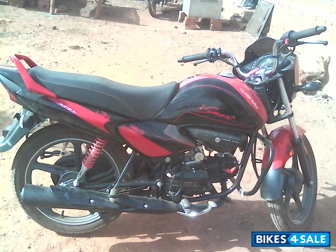 Red And Black Hero Splendor iSmart 110 Red And Black Hero Splendor iSmart 110