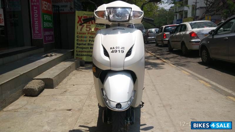White Honda Activa