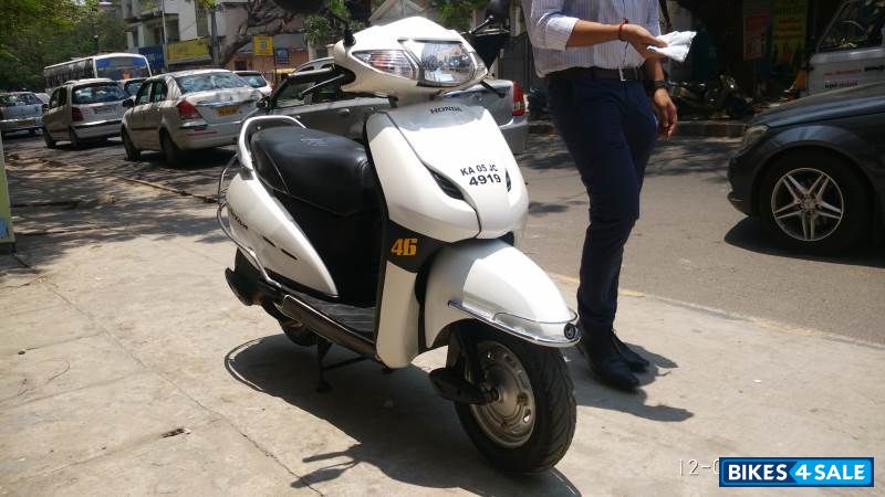 White Honda Activa