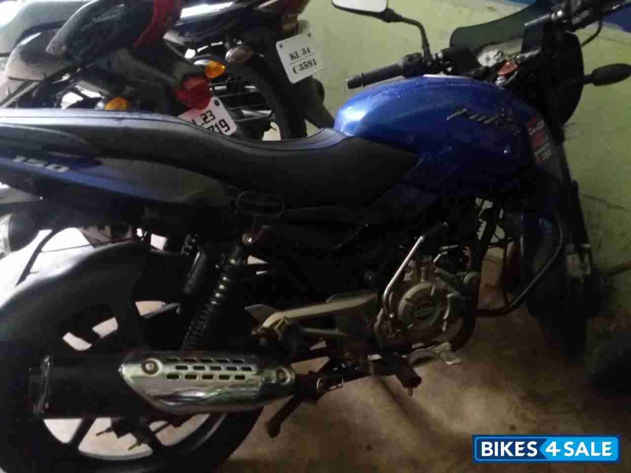 Blue Bajaj Pulsar 150 DTSi