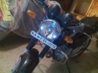 Black Bajaj Pulsar 150 Round Headlight