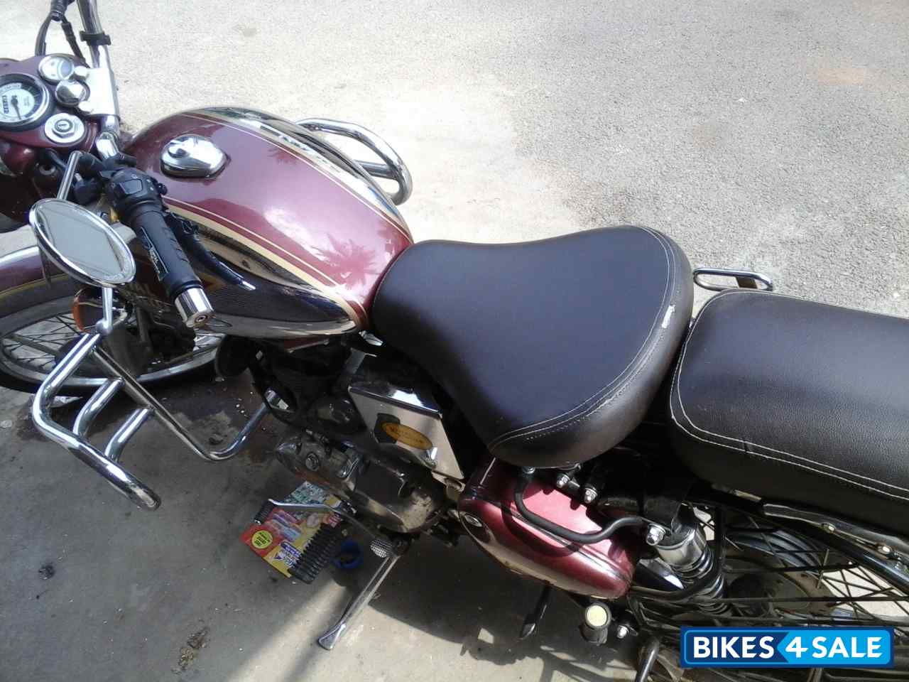 Maroon Chrome Royal Enfield Classic Chrome