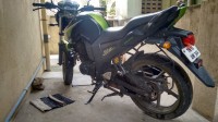Green Yamaha FZ-S