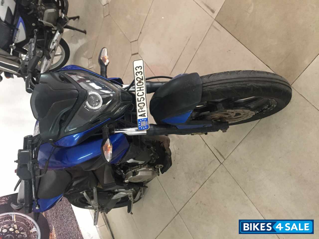 Blue Bajaj Pulsar 200 NS