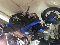 Blue Bajaj Pulsar 200 NS