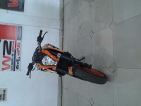 Orange And Black KTM Duke 200