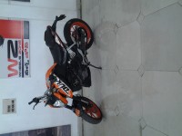 Orange And Black KTM Duke 200