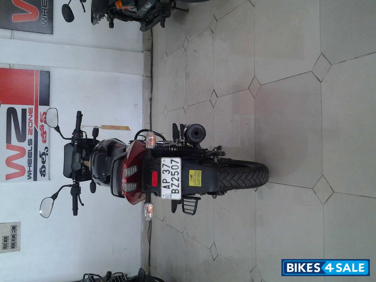 Red And Black Bajaj Pulsar 150 DTSi