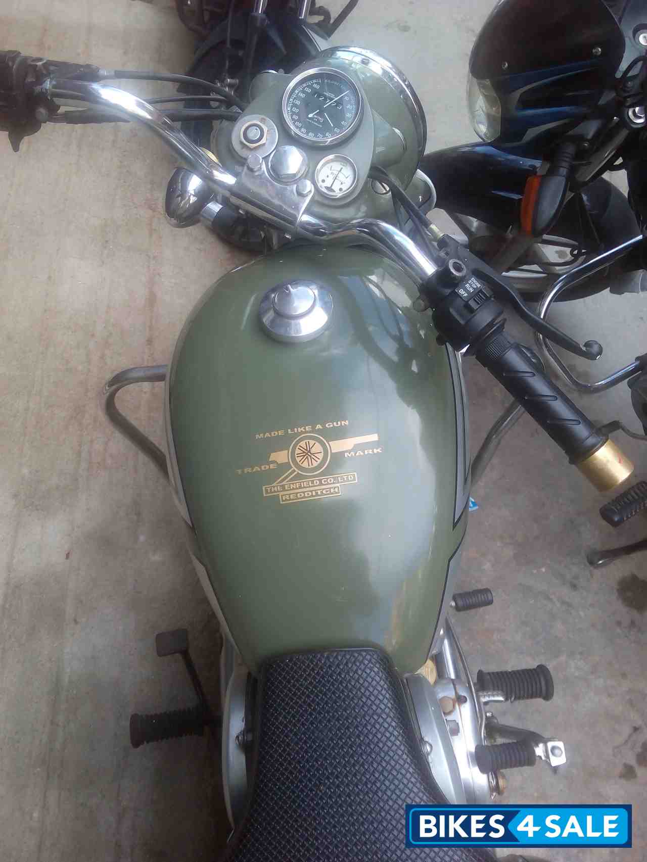 Light Green Royal Enfield Bullet Standard 350