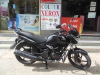 Black Honda Unicorn MotoGP