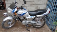 Silver TVS Victor GL