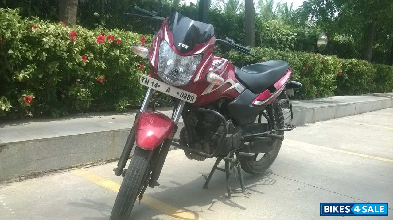 Red TVS Sport Red TVS Sport