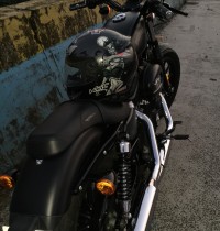 Black Denim Harley Davidson Iron 883