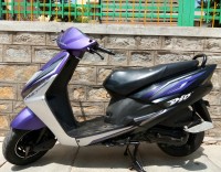 Blue Honda Dio