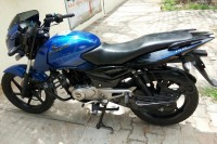 Blue Bajaj Pulsar 150 DTSi