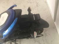 Blue Suzuki Gixxer SF