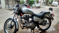Silver Royal Enfield Thunderbird TwinSpark 350