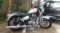 Silver Royal Enfield Thunderbird TwinSpark 350