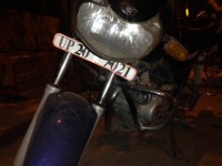 Blue Bajaj Discover 100