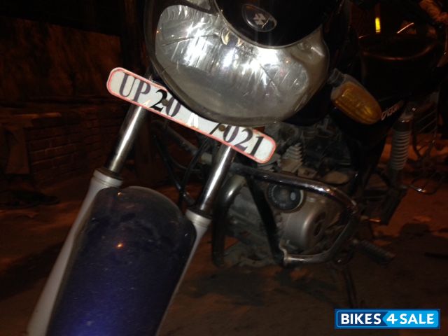 Blue Bajaj Discover 100