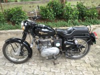 Black Royal Enfield Bullet Standard 350