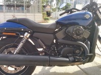 Blue Harley Davidson Street 750