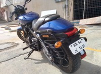 Blue Harley Davidson Street 750