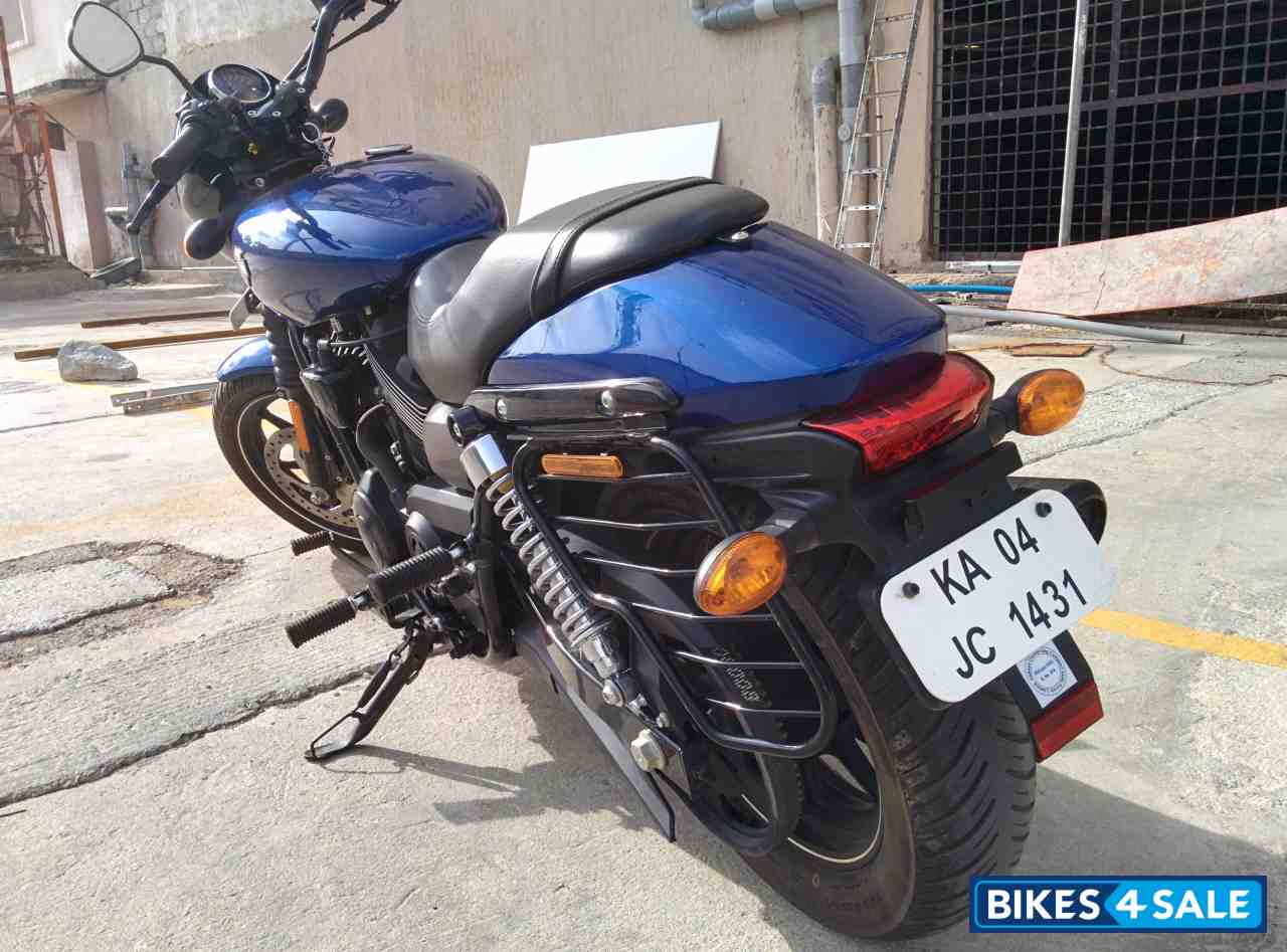 Blue Harley Davidson Street 750 Blue Harley Davidson Street 750