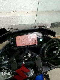 White And Blue Suzuki Gixxer 150