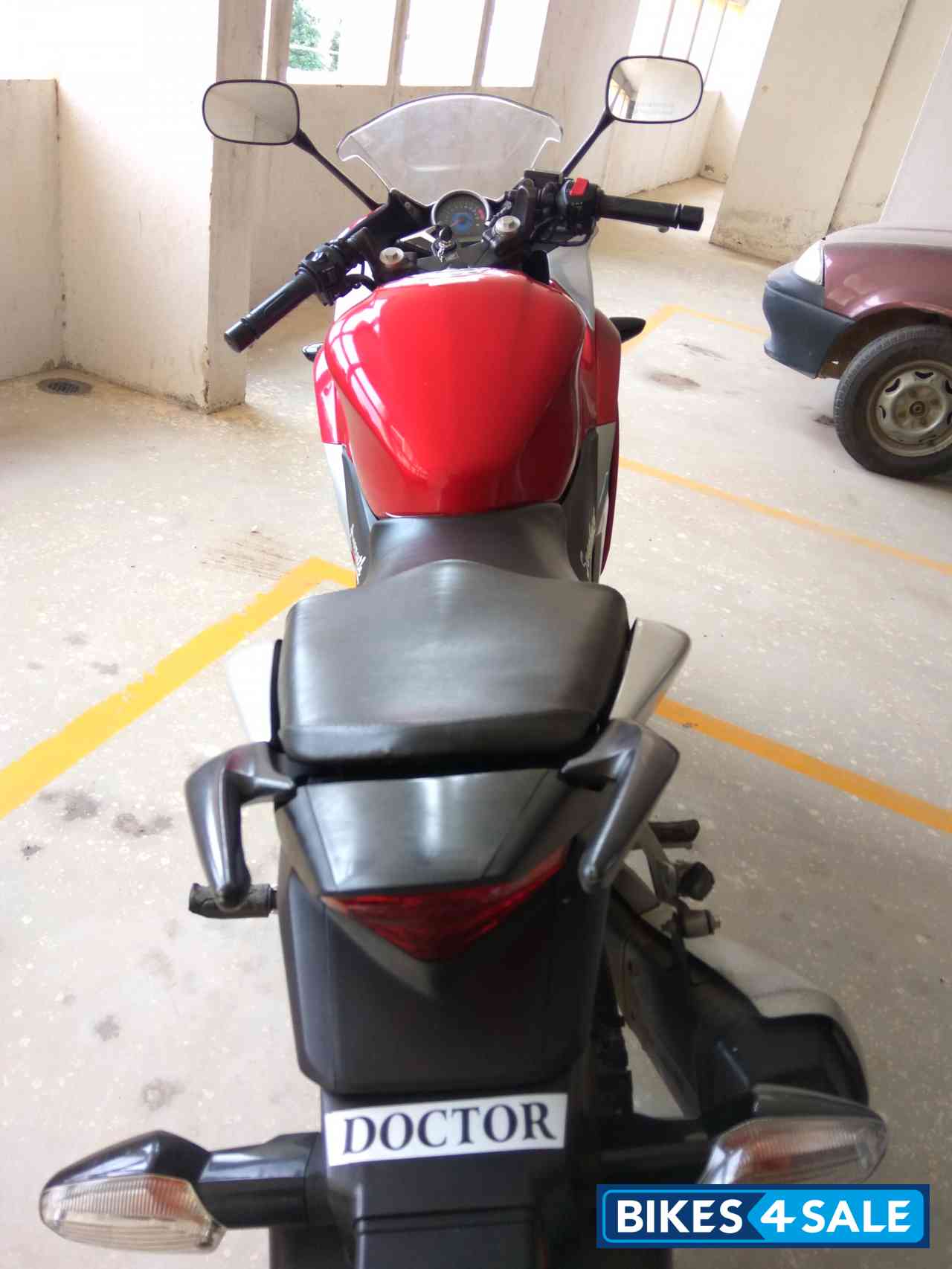 Red Honda CBR 250R