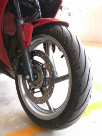 Red Honda CBR 250R