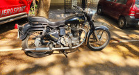 Black Royal Enfield Bullet Standard 350