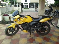 Yellow TVS Apache RTR 160