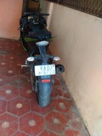 Black And Green Yamaha YZF R15