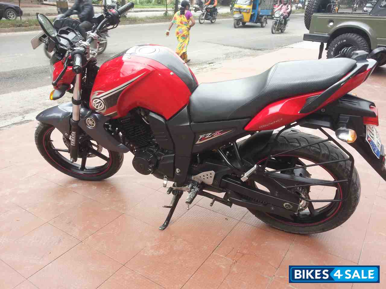Red Color Yamaha FZ-S