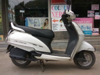 White Honda Activa