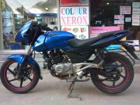 Blue Bajaj Pulsar 180 DTSi