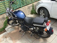 Navy Blue Royal Enfield Thunderbird 500