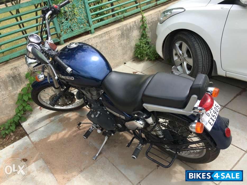 Navy Blue Royal Enfield Thunderbird 500